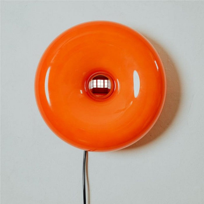 Donut Design Wandlampe & Tischlampe – Moderne Bauhaus Stil