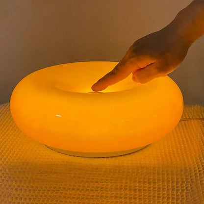 Lampe Donut Bauhaus - Schreibtischlampe und dimmbare LED-Wanddekoration
