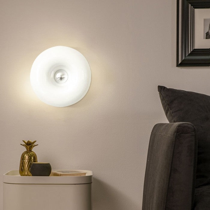 Donut Design Wandlampe & Tischlampe – Moderne Bauhaus Stil