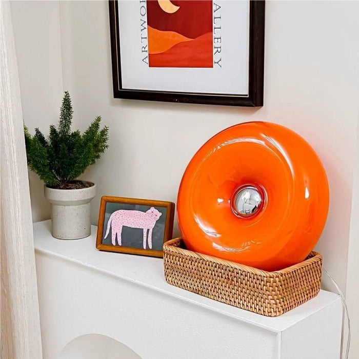 Donut Design Wandlampe & Tischlampe – Moderne Bauhaus Stil
