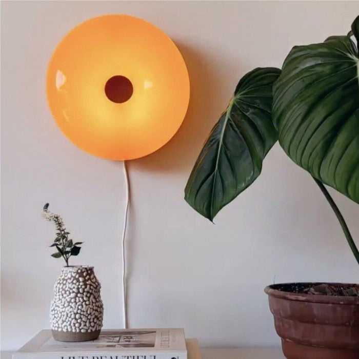 Donut Design Wandlampe & Tischlampe – Moderne Bauhaus Stil
