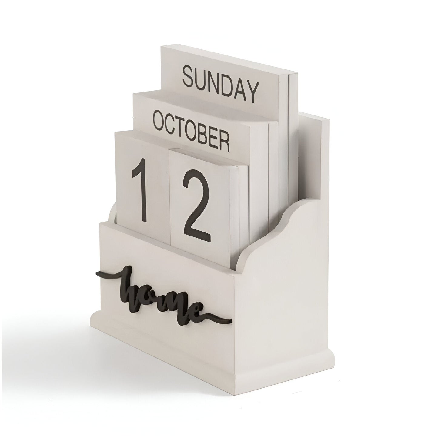 Vintage Stil Holz Block Kalender