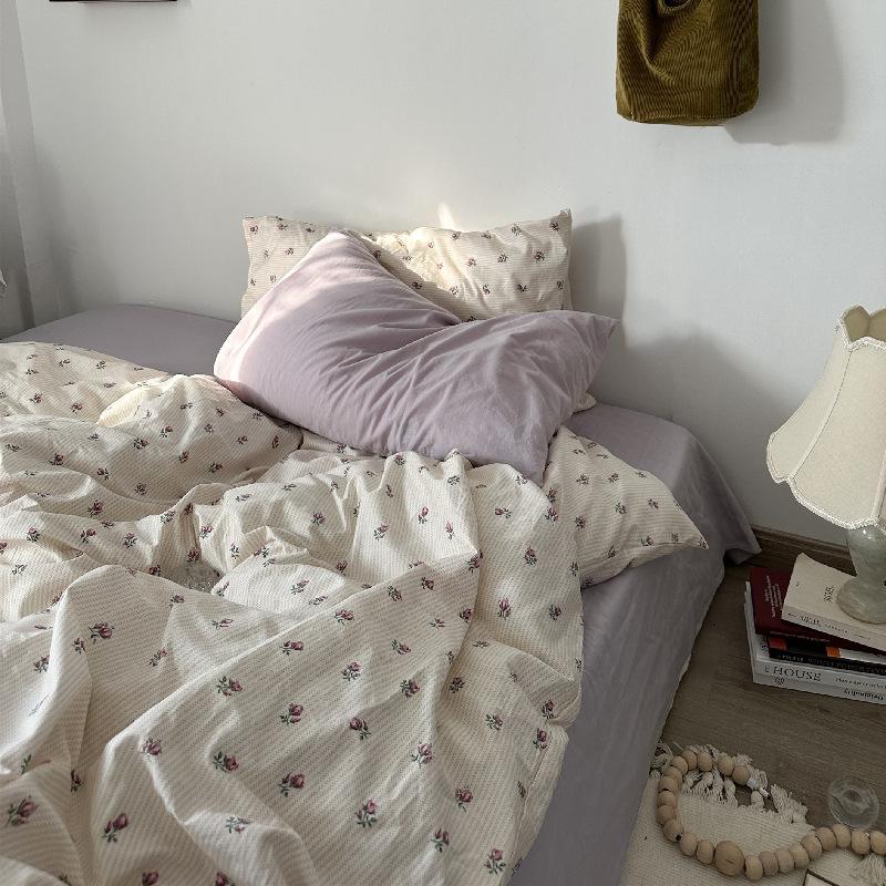 Garduru Vintage Floral Bettwäsche Set