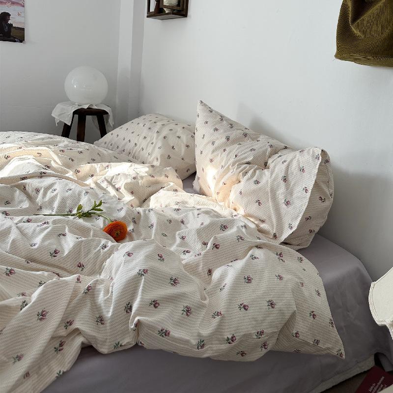 Garduru Vintage Floral Bettwäsche Set