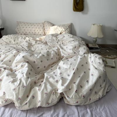 Garduru Vintage Floral Bettwäsche Set