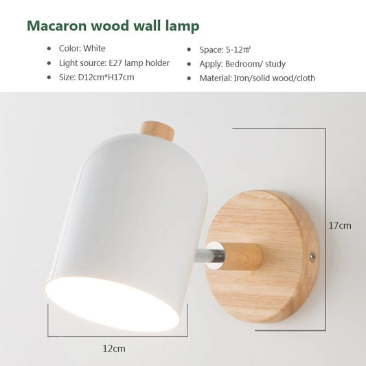 Garduru - Sleek skandinavische Holz-Wandleuchte für moderne Häuser