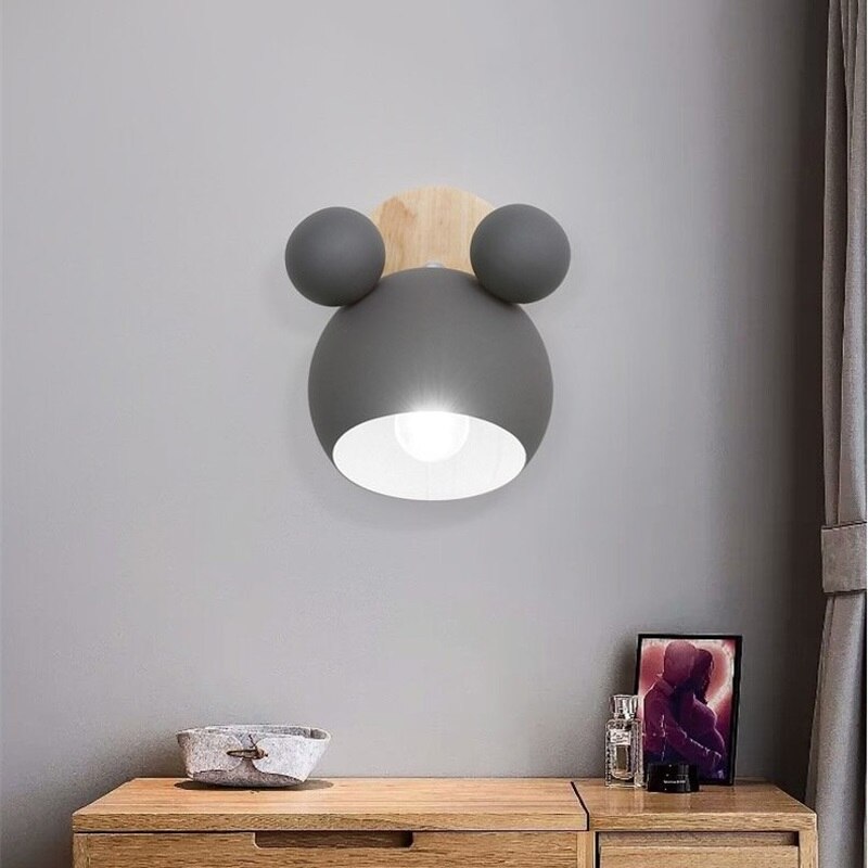 ScandiGlow - LED Wandlampe für Kinderzimmer mit nordischem Design