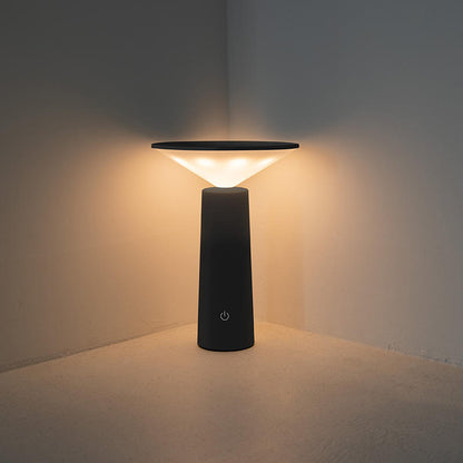 Kabellose wiederaufladbare LED-Tischlampe – modernes und verstellbares Licht für Wohnzimmer, Büro und Schlafzimmer