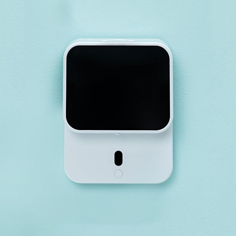 Wandmontierter automatischer Schaumseifenspender Sensors Handwaschmaschine in Schwarz und Weiß