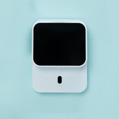 Wandmontierter automatischer Schaumseifenspender Sensors Handwaschmaschine in Schwarz und Weiß