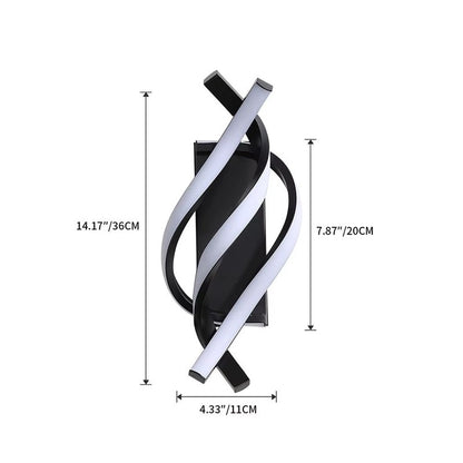 Moderne LED Wandleuchte