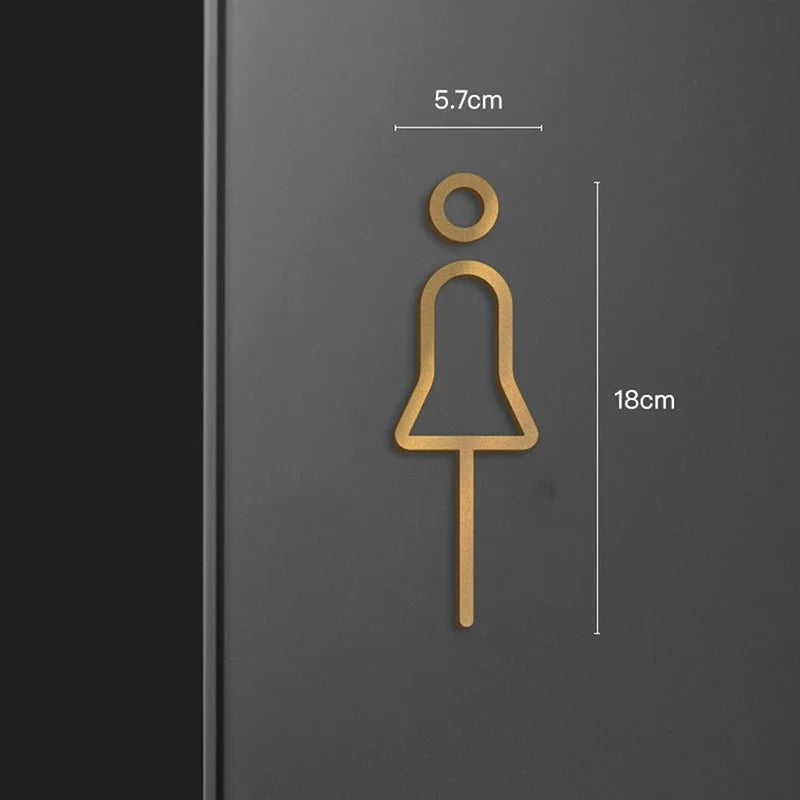 Waschraum Beschilderungstafel