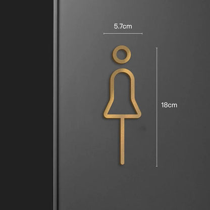 Waschraum Beschilderungstafel