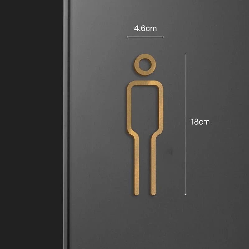 Waschraum Beschilderungstafel