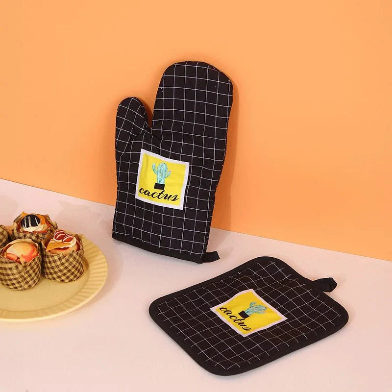 Wassermelonen- & Eiscreme-Design Ofenhandschuhe