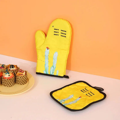 Wassermelonen- & Eiscreme-Design Ofenhandschuhe