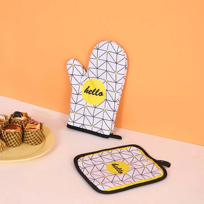 Wassermelonen- & Eiscreme-Design Ofenhandschuhe