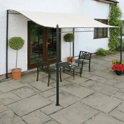 RoyaleGlow Wasserdicht Garten Terrassen Markise Decke Außen Sonnenschutz Segel UV Blocker