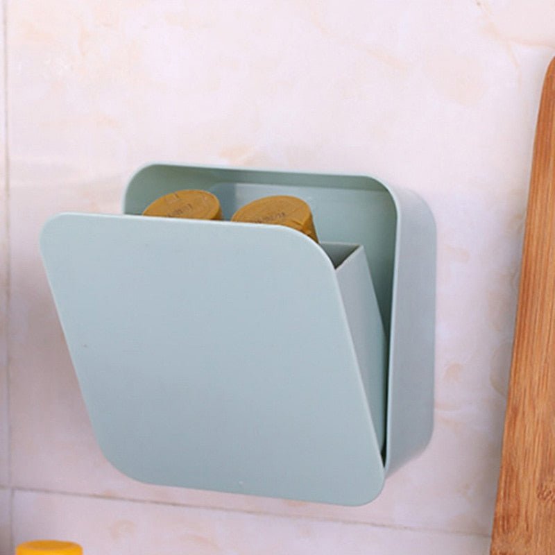Royallure Wasserdichter Wand-Make-up-Organizer - Platzsparende Aufbewahrung für Badezimmer & Küche