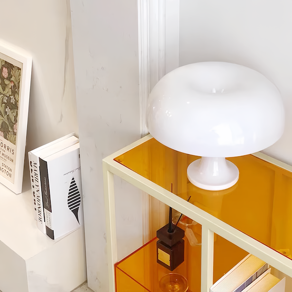 Orange Mushroom Lampe | Zeitloser Dekor