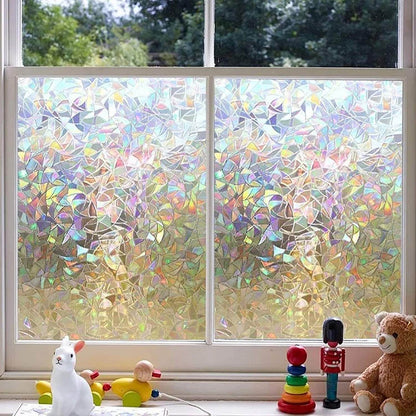 3D Regenbogen Fensterfolie