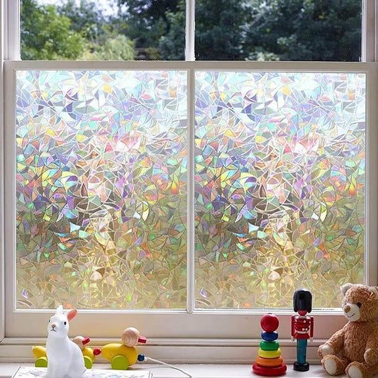 3D Regenbogen Fensterfolie