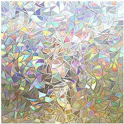 3D Regenbogen Fensterfolie