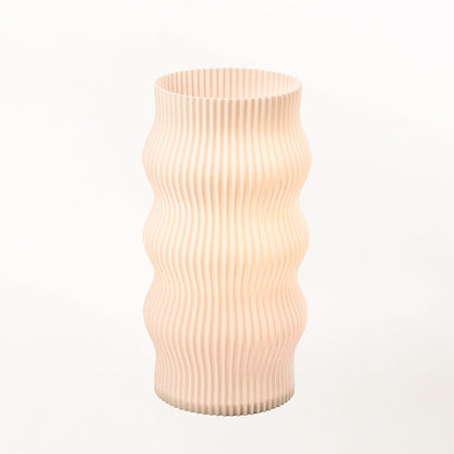 Royallure Französische Falten 3D Schreibtischlampe - Eleganter warmer Glanz für Wohnkultur