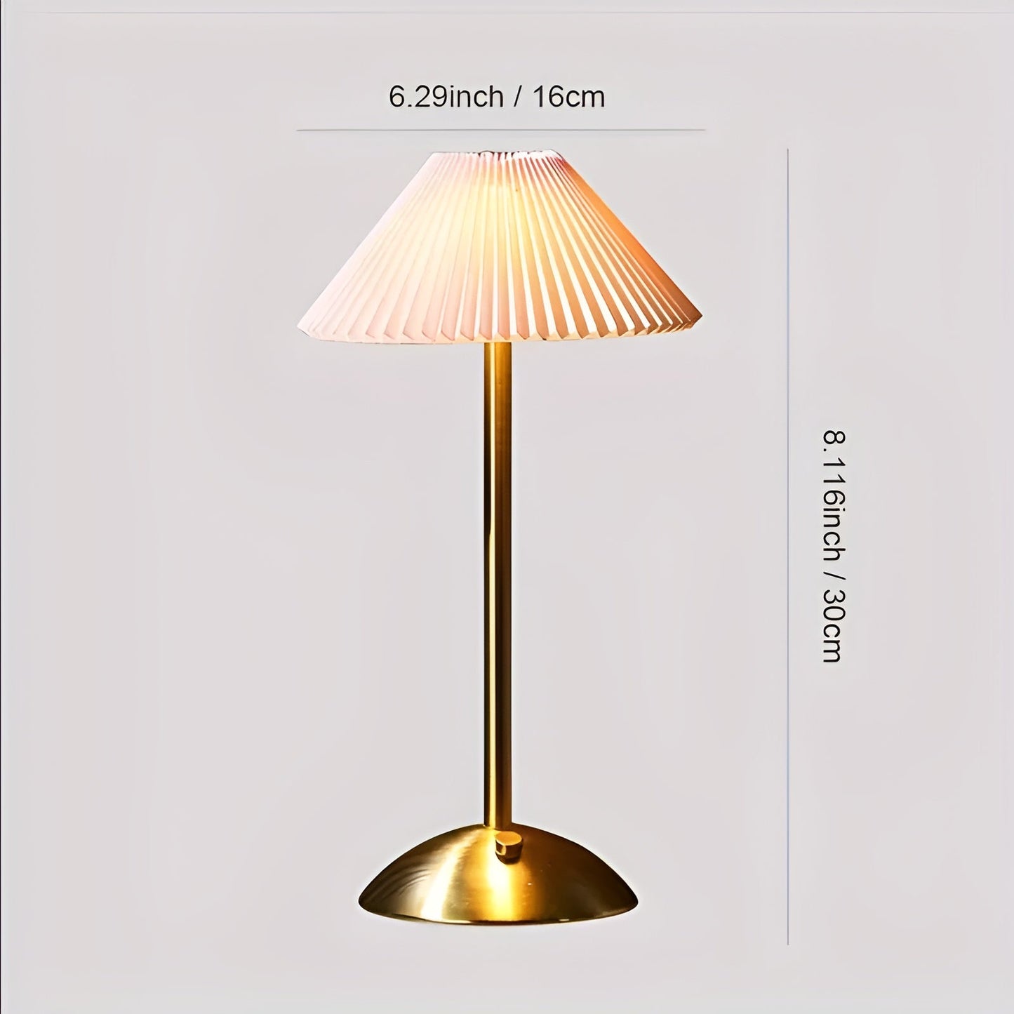 LumiFlex – Drahtlose Tischlampe mit elegantem Design und einstellbarer LED-Beleuchtung