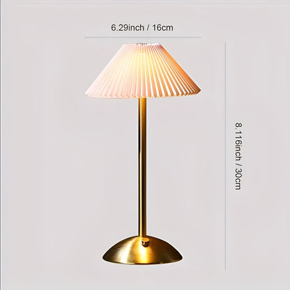 LumiFlex – Drahtlose Tischlampe mit elegantem Design und einstellbarer LED-Beleuchtung