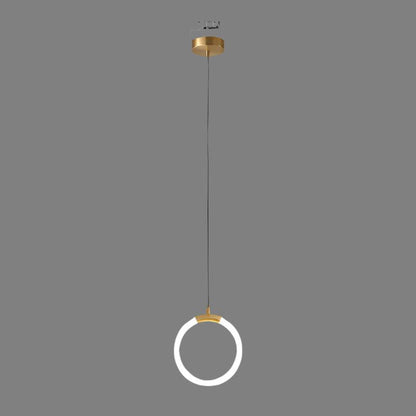 LED-Hängelampe Nordic Simple - Minimalistische Metalllampe für Küche, Esszimmer und Büro