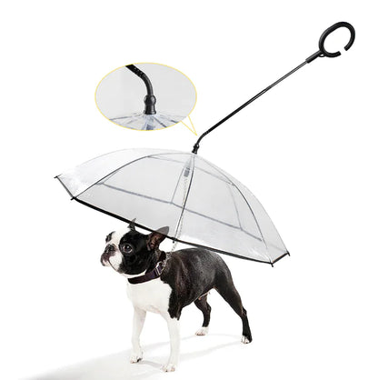 Garduru UMBRELLA – Transparenter Hundeschirm für trockene Spaziergänge bei Regen
