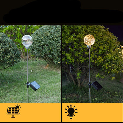 LED Solar-Kugellampe für Garten und Dekoration