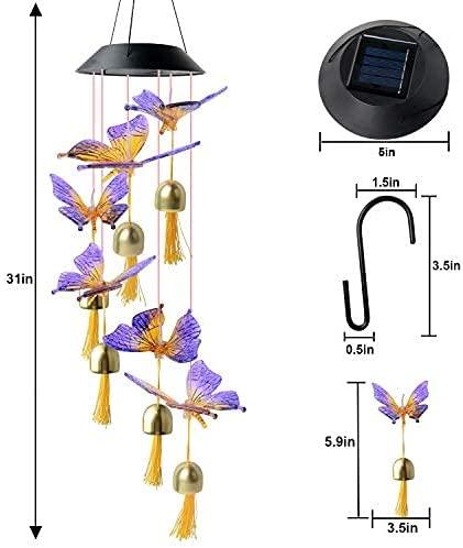 Outdoor Schmetterling Solar-Klangspiele