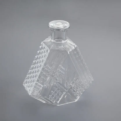 Vintage Clear Decanter Flasche Pendelleuchte Mit Einstellbarem Kabel 1-Licht