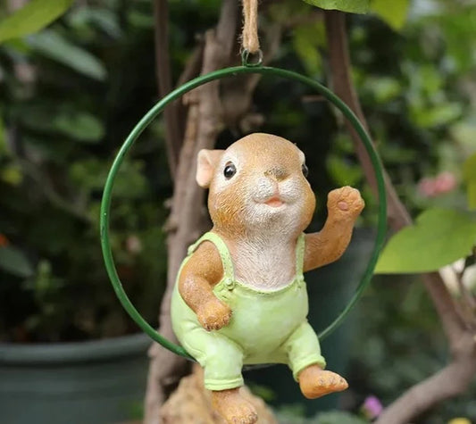 Cartoon Hase Garten Dekor