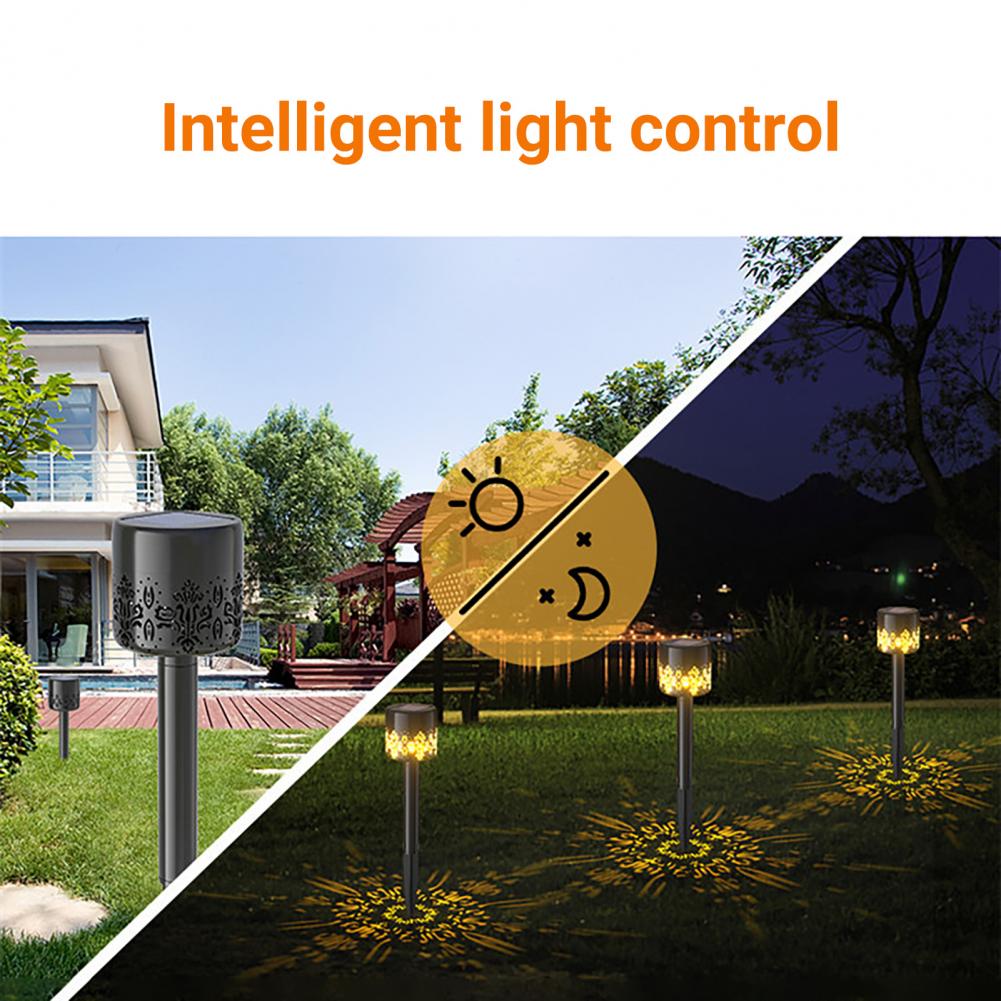 Dekorative Staken-Rasen lampe