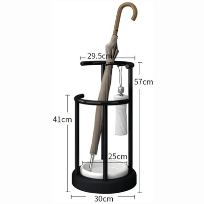 Freistandesmetall - Regenschirmhalter Mit Tropfschale