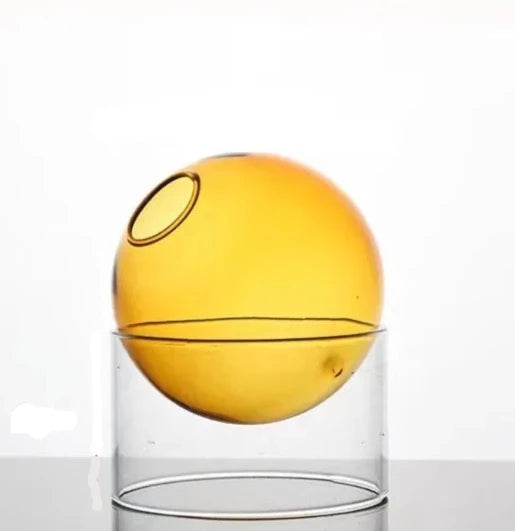 Zierliche Glas-Wohnkultur