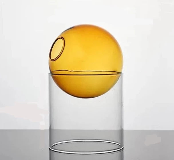 Zierliche Glas-Wohnkultur