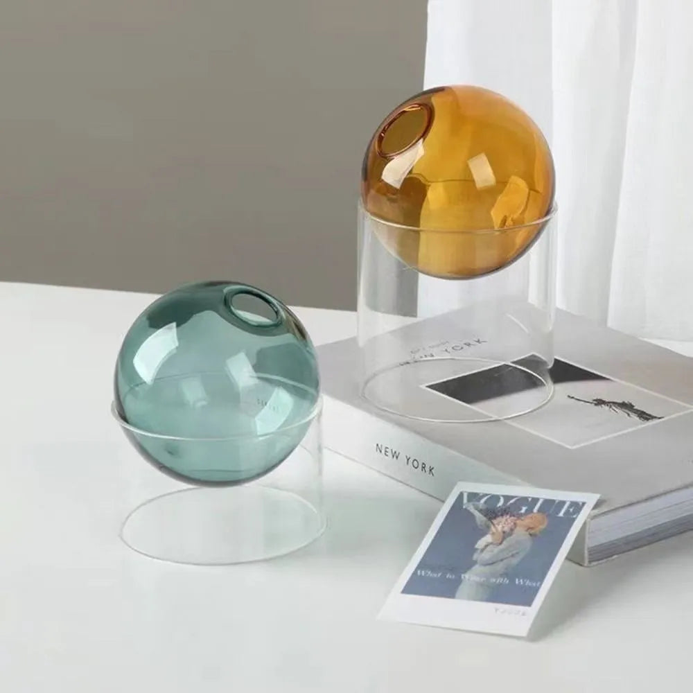 Zierliche Glas-Wohnkultur