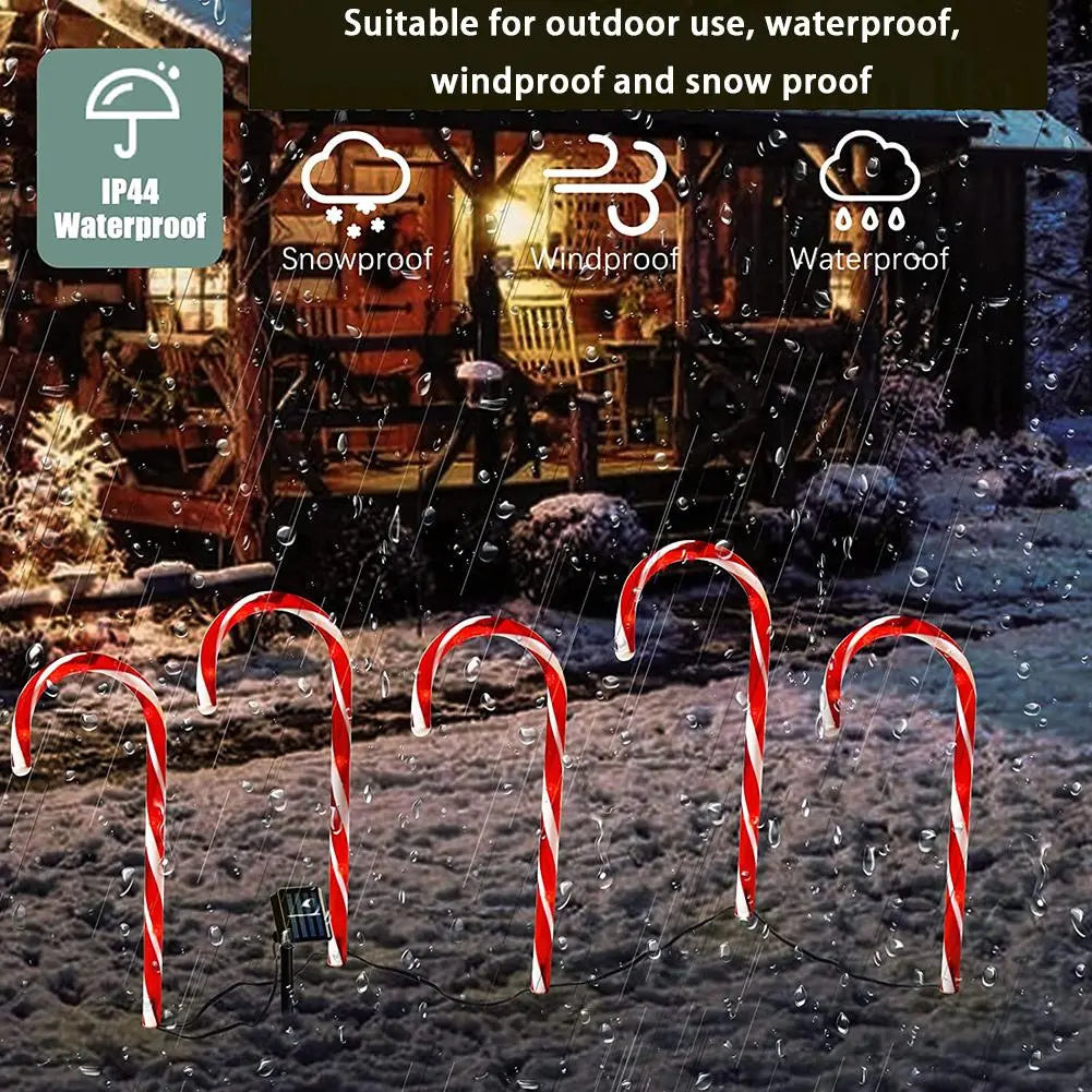 Außensolar-Zuckerstangen