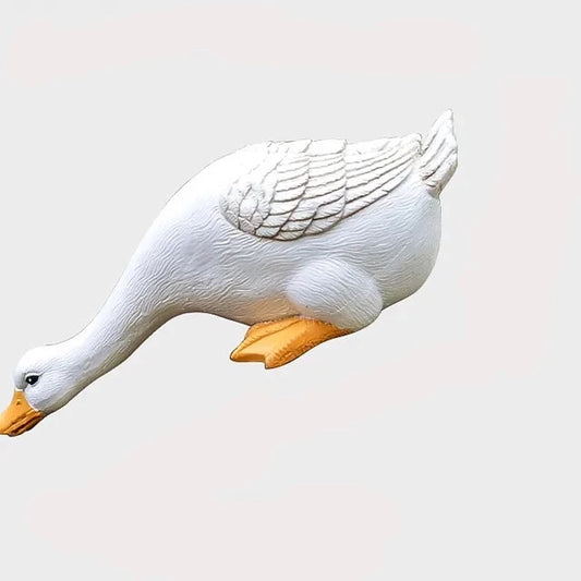 Verspielte Outdoor-Entenfiguren