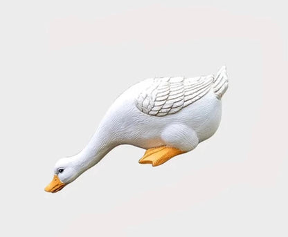 Verspielte Outdoor-Entenfiguren