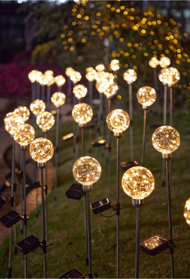 LED Solar-Kugellampe für Garten und Dekoration