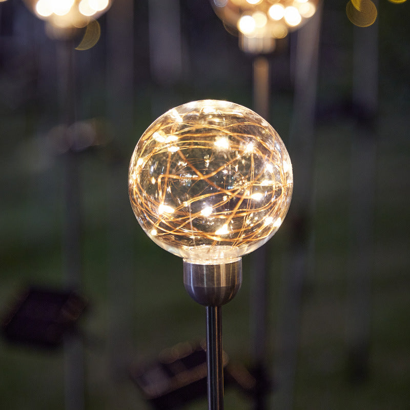 LED Solar-Kugellampe für Garten und Dekoration