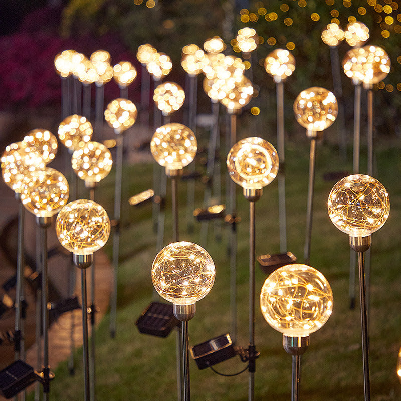 LED Solar-Kugellampe für Garten und Dekoration
