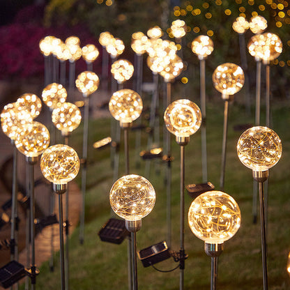 LED Solar-Kugellampe für Garten und Dekoration