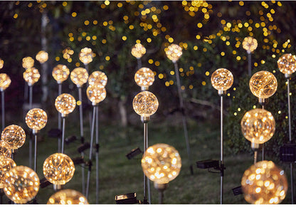 LED Solar-Kugellampe für Garten und Dekoration