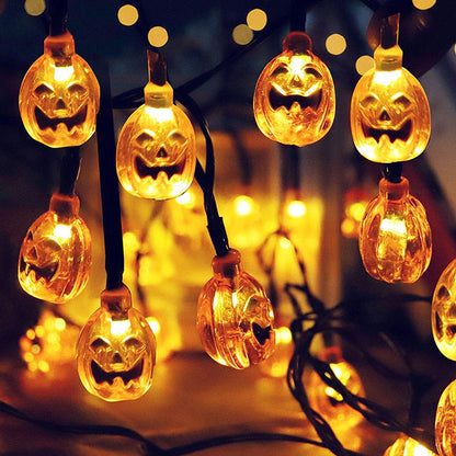 Halloween LED Lichterketten: Unheimliche Freuden